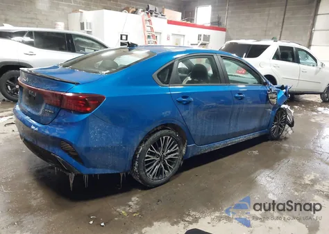 2022 Kia Forte Gt-Line из США, поврежденный, VIN 3KPF54AD6NE498210